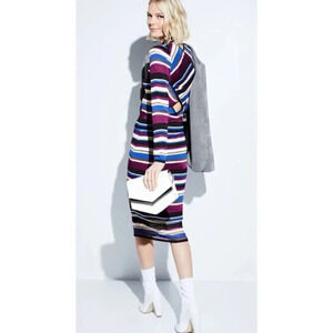 Rachel Roy - Cut-out striped sweater